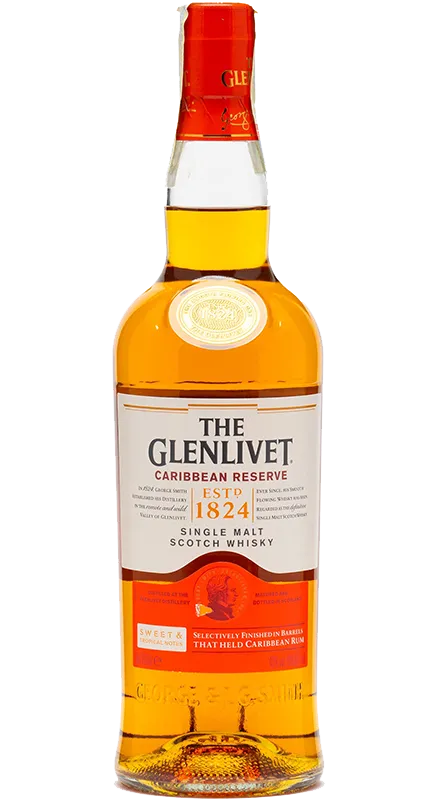 Glenlivet Caribbean Reserve Single Malt Whisky 0.7L